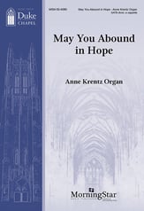 May You Abound in Hope SATB choral sheet music cover